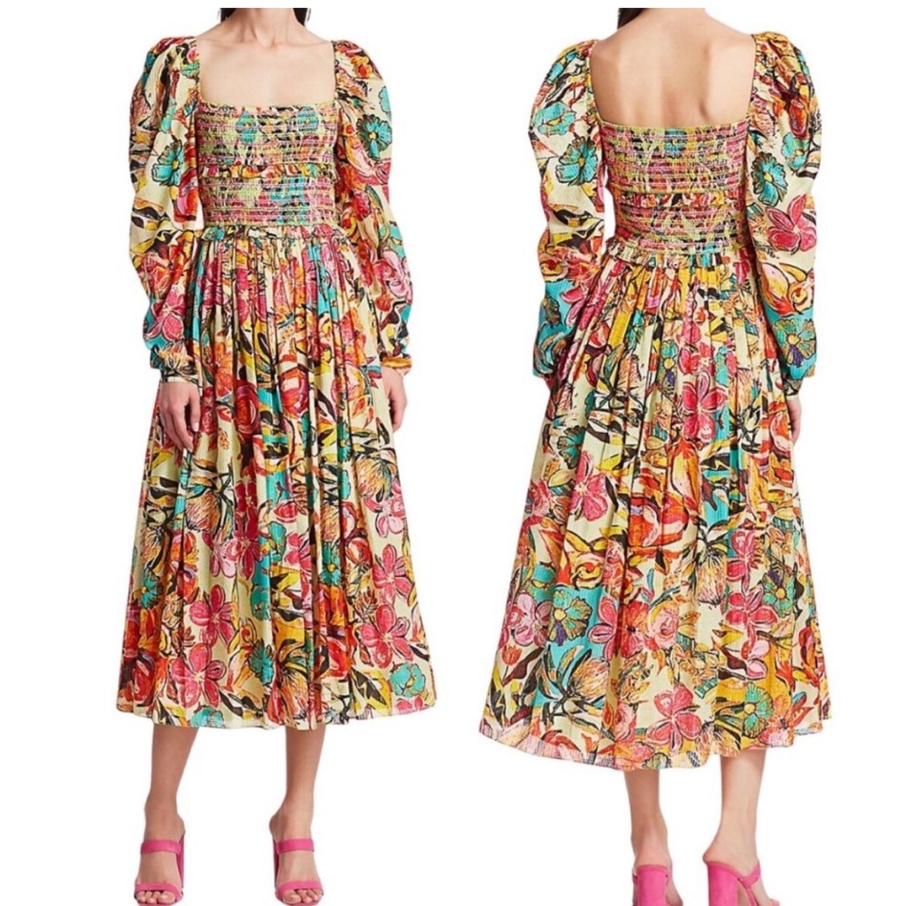 Hemant & Nandita Aroha Floral Dress